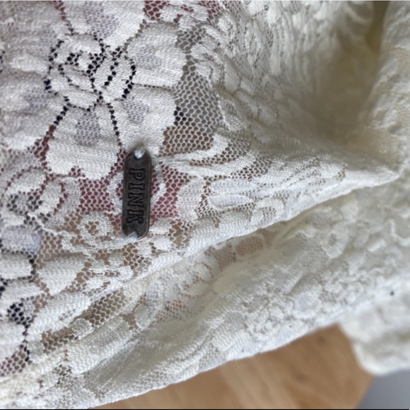 Victoria’s Secret Pink Lace Racerback Tank Top - Picture 3 of 4